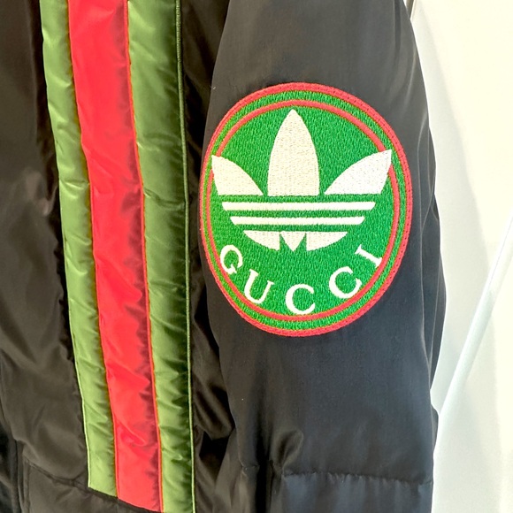 Gucci x Adidas Puffer Coaches Jacket - Picture 4 of 9